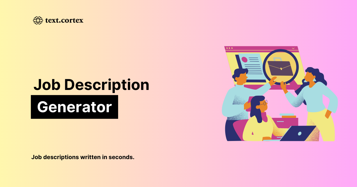 Job Description Generator Powered by AI
